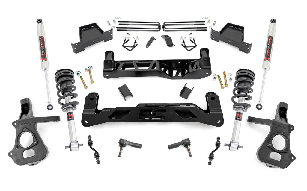 7 Inch Lift Kit Alu/Stamp Steel M1 Strut/M1 Silverado/Sierra 1500 (14-18 & Classic) Rough Country