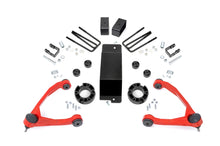Load image into Gallery viewer, 3.5 Inch Lift Kit Mag-ride Alu/Cast Steel Red GMC Sierra 1500 Denali (14-16) Rough Country