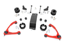 Cargar imagen en el visor de la galería, 3.5 Inch Lift Kit Forged UCAs Red Chevy/GMC SUV 1500 2WD/4WD (2007-2020) Rough Country