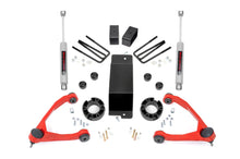 Load image into Gallery viewer, 3.5 Inch Lift Kit Alum/Cast Steel Red Silverado/Sierra 1500 (07-16) Rough Country