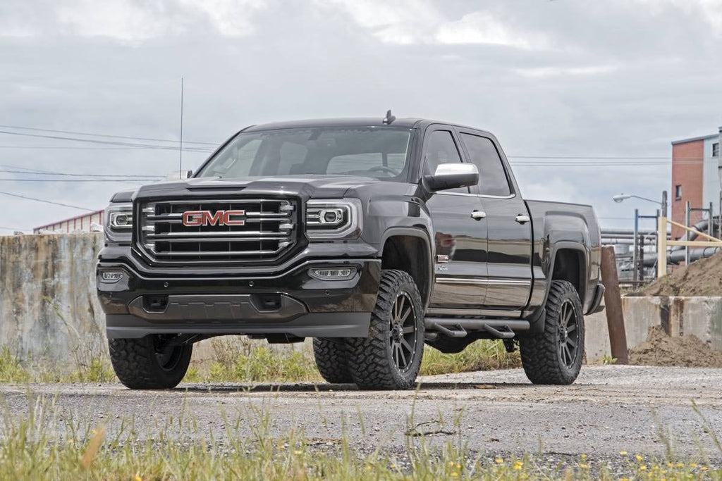 3.5 Inch Lift Kit Forged UCA Vertex/V2 Red Silverado/Sierra 1500 (07-16) Rough Country