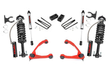 Load image into Gallery viewer, 3.5 Inch Lift Kit Forged UCA Cast Steel Vertex/V2 Red Silverado/Sierra 1500 (07-13) Rough Country