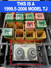 Load image into Gallery viewer, Big 7 Battery Cable Kit 1997 - 2006 Jeep Wrangler TJ / LJ