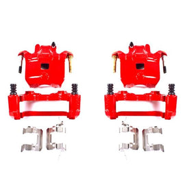 Power Stop 02-04 Infiniti I35 Front Red Calipers w/Brackets - Pair
