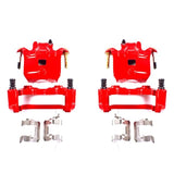 Power Stop 02-04 Infiniti I35 Front Red Calipers w/Brackets - Pair