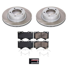 Cargar imagen en el visor de la galería, Power Stop 07-21 Toyota Tundra Front Semi-Coated Rotor Kit