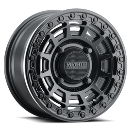 Method MR415 Beadlock 15x7 / 5+2/38 mm Offset / 4x136 / 106 mm CB Rueda negra mate - Anillo negro brillante