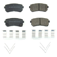 Cargar imagen en el visor de la galería, Power Stop 18-19 Hyundai Kona Rear Z17 Evolution Ceramic Brake Pads w/Hardware