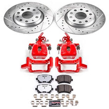 Cargar imagen en el visor de la galería, Power Stop 2009 Audi A3 Rear Z26 Street Warrior Brake Kit w/Calipers