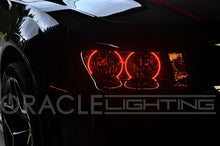Load image into Gallery viewer, Oracle Chevrolet Camaro Non-RS 14-15 LED Dual Halo Kit Round Style - Green SEE WARRANTY