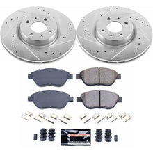 Cargar imagen en el visor de la galería, Power Stop 12-18 Fiat 500 Front Z23 Evolution Sport Brake Kit