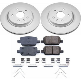 Power Stop 16-18 Cadillac CT6 Rear Z17 Evolution Geomet Coated Brake Kit