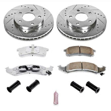 Cargar imagen en el visor de la galería, Power Stop 94-99 Buick LeSabre Front Z26 Street Warrior Brake Kit