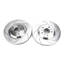 Cargar imagen en el visor de la galería, Power Stop 08-09 Buick Allure Front Evolution Drilled &amp; Slotted Rotors - Pair