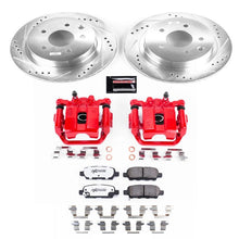 Cargar imagen en el visor de la galería, Power Stop 08-14 Nissan Rogue Rear Z26 Street Warrior Brake Kit w/Calipers
