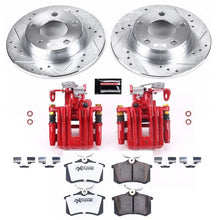 Cargar imagen en el visor de la galería, Power Stop 98-04 Audi A6 Quattro Rear Z26 Street Warrior Brake Kit w/Calipers