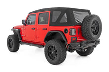 Load image into Gallery viewer, Oval Nerf Steps 4 Door Black Jeep Wrangler Unlimited 4WD (2018-2026) Rough Country