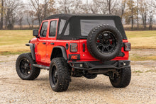 Load image into Gallery viewer, Oval Nerf Steps 4 Door Black Jeep Wrangler Unlimited 4WD (2018-2026) Rough Country