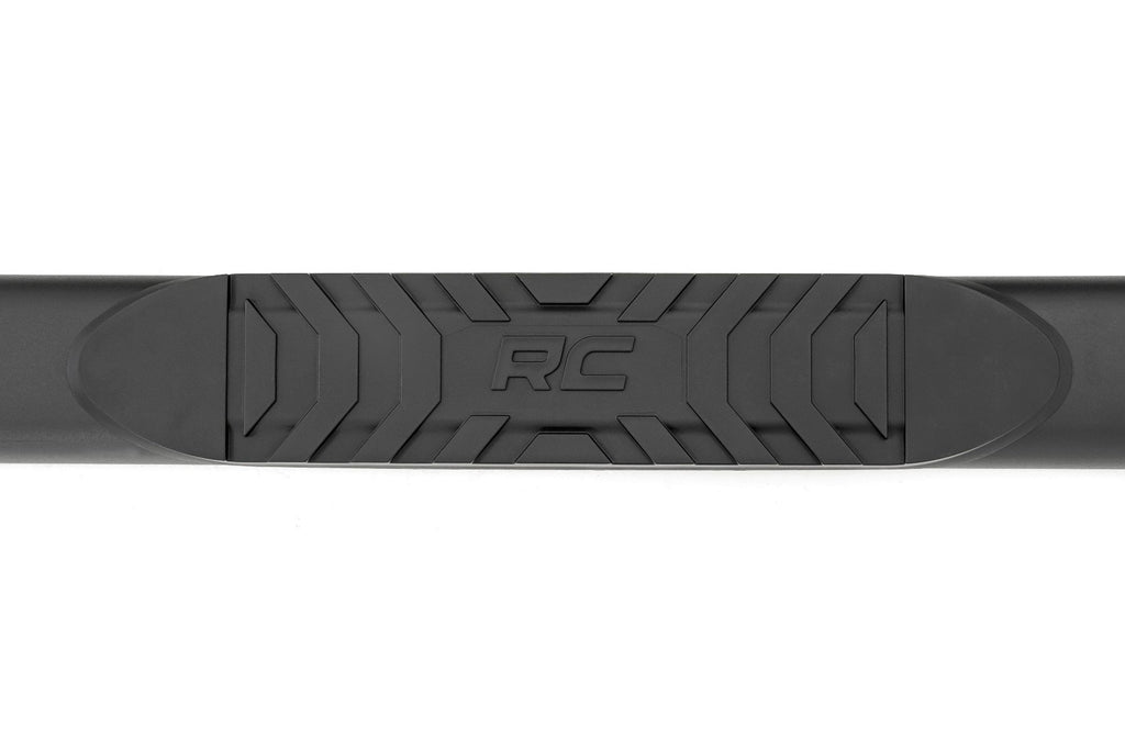 Oval Nerf Step Double Cab Black Toyota Tacoma 2WD/4WD (2024-2026) Rough Country