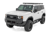 Load image into Gallery viewer, Oval Nerf Steps Black Toyota Land Cruiser 4WD (2024-2026) Rough Country