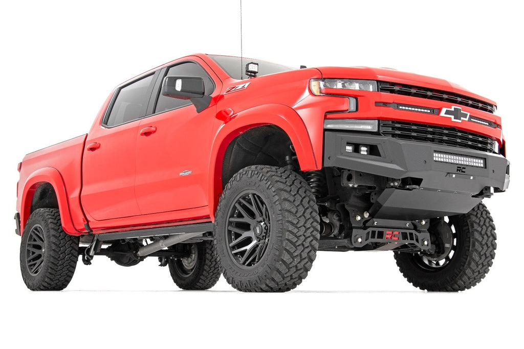 6 Inch Lift Kit Mono Leaf Rear Chevy Silverado 1500 4WD (2022-2024) Rough Country
