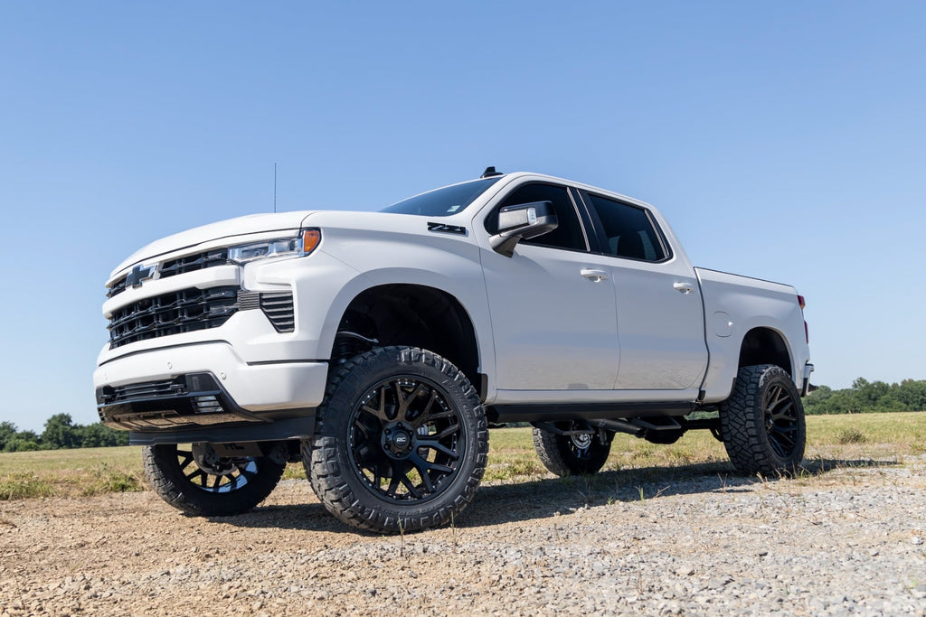 6 Inch Lift Kit Mono Leaf Rear Diesel Chevy Silverado 1500 4WD (25-26) Rough Country
