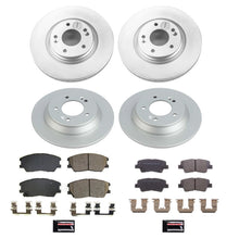 Load image into Gallery viewer, Power Stop 20-21 Kia Soul Front &amp; Rear Z17 Coated Brake Kit
