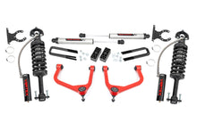 Cargar imagen en el visor de la galería, 3.5 Inch Lift Kit Vertex/V2 Red GMC Sierra 1500 2WD/4WD (2019-2025) Rough Country