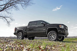 6.0 Inch GM Suspension Lift Kit w/ N3 Sruts and V2 Monotube 14-18 1500 PU 4WD Aluminum Rough Country