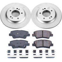 Cargar imagen en el visor de la galería, Power Stop 2015 Hyundai Sonata Rear Z17 Evolution Geomet Coated Brake Kit