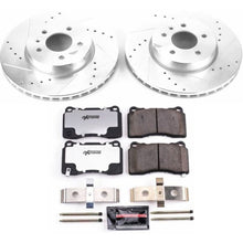 Cargar imagen en el visor de la galería, Power Stop 13-18 Cadillac ATS Front Z26 Street Warrior Brake Kit