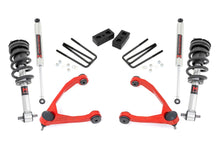 Load image into Gallery viewer, 3.5 Inch Lift Kit Cast Steel M1 Strut Red Silverado/Sierra 1500 (07-13) Rough Country