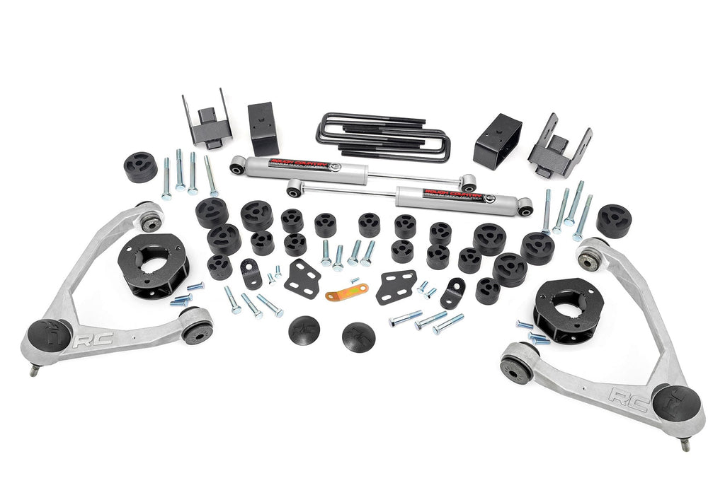 4.75 Inch Lift Kit Combo Silverado/Sierra 1500 2WD (07-13) Rough Country