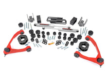 Load image into Gallery viewer, 4.75 Inch Lift Kit Combo Red Silverado/Sierra 1500 2WD (07-13) Rough Country