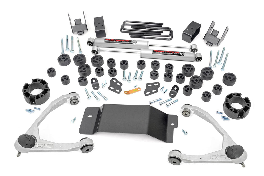 4.75 Inch Lift Kit Combo Silverado/Sierra 1500 4WD (07-13) Rough Country