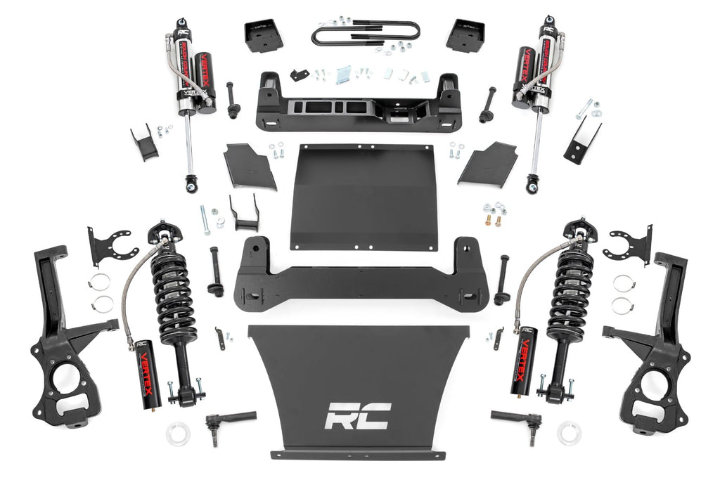 6 Inch Lift Kit Mono Leaf Rear Vertex GMC Sierra 1500 2WD/4WD (25-26) Rough Country
