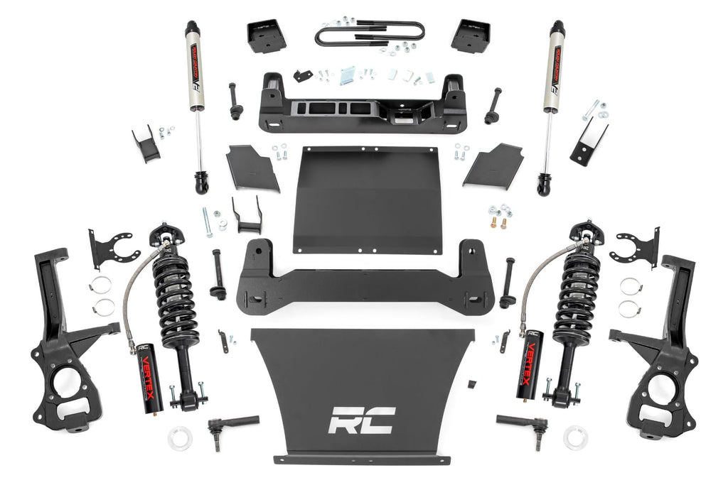 6 Inch Lift Kit Mono Leaf Rear Vertex/V2 GMC Sierra 1500 2WD/4WD (19-24) Rough Country