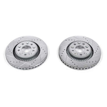 Cargar imagen en el visor de la galería, Power Stop 05-07 Ford Five Hundred Front Evolution Drilled &amp; Slotted Rotors - Pair