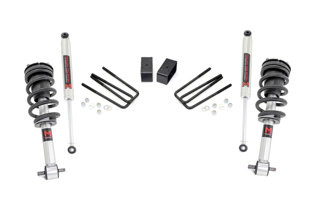 3.5 Inch Lift Kit M1 Struts Silverado/Sierra 1500 2WD (07-13) Rough Country