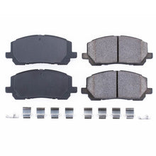 Cargar imagen en el visor de la galería, Power Stop 01-07 Toyota Highlander Front Z17 Evolution Ceramic Brake Pads w/Hardware