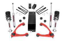 Load image into Gallery viewer, 3.5 Inch Lift Kit UCA N3 Struts Red Silverado/Sierra 1500 (07-13) Rough Country