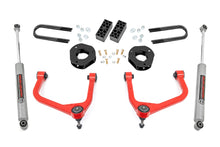 Load image into Gallery viewer, 3.5 Inch Lift Kit Rear Mono Leaf Red Chevy Silverado 1500 2WD/4WD (2022-2024) Rough Country