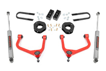 Cargar imagen en el visor de la galería, 3.5 Inch Lift Kit Rear Mono Leaf Red Chevy Silverado 1500 2WD/4WD (2025-2026) Rough Country