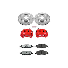 Cargar imagen en el visor de la galería, Power Stop 11-14 Ford Mustang Front Z26 Street Warrior Brake Kit w/Calipers