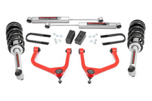 Load image into Gallery viewer, 3.5 Inch Lift Kit Mono Leaf Rear N3 Struts Red GMC Sierra 1500 (19-24) Rough Country