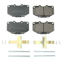 Cargar imagen en el visor de la galería, Power Stop 89-96 Nissan 300ZX Front Z17 Evolution Ceramic Brake Pads w/Hardware