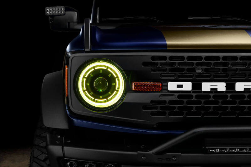 Oracle 2021+ Ford Bronco Oculus Bi-LED Projector Headlights - ColorSHIFT LED SEE WARRANTY