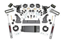 Cargar imagen en el visor de la galería, 4.75 Inch Lift Kit Combo Stamped Steel Control Arms Silverado/Sierra 1500 4WD (14-15) Rough Country