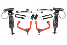 Load image into Gallery viewer, 3.5 Inch Lift Kit Vertex/V2 Red Chevy Silverado 1500 2WD/4WD (2019-2024) Rough Country