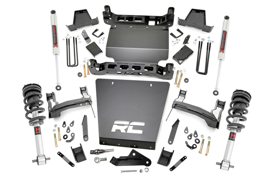 7 Inch Lift Kit Bracket M1 Struts/M1 Silverado/Sierra 1500 (14-16) Rough Country